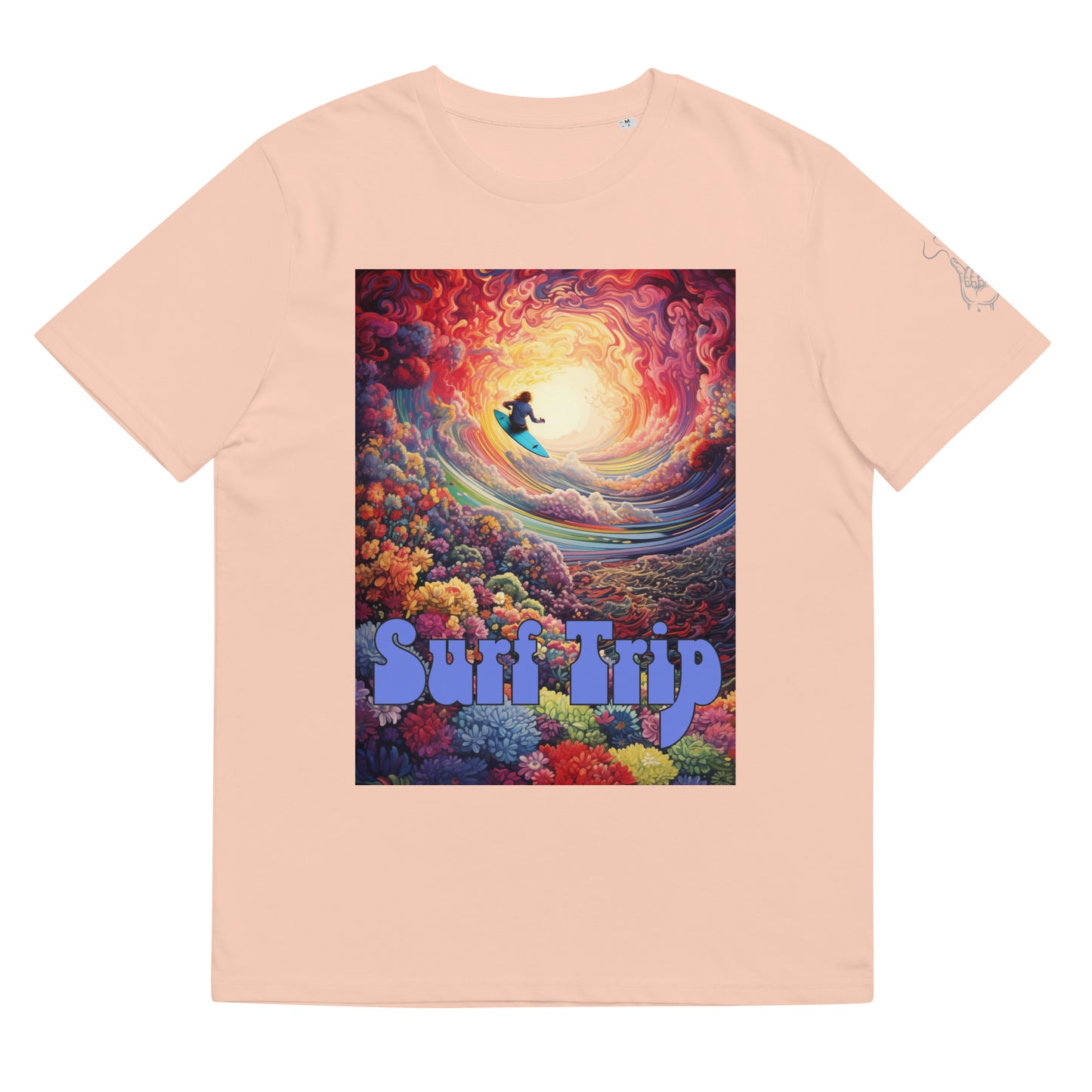 【Surf Trip】Unisex organic cotton t-shirt