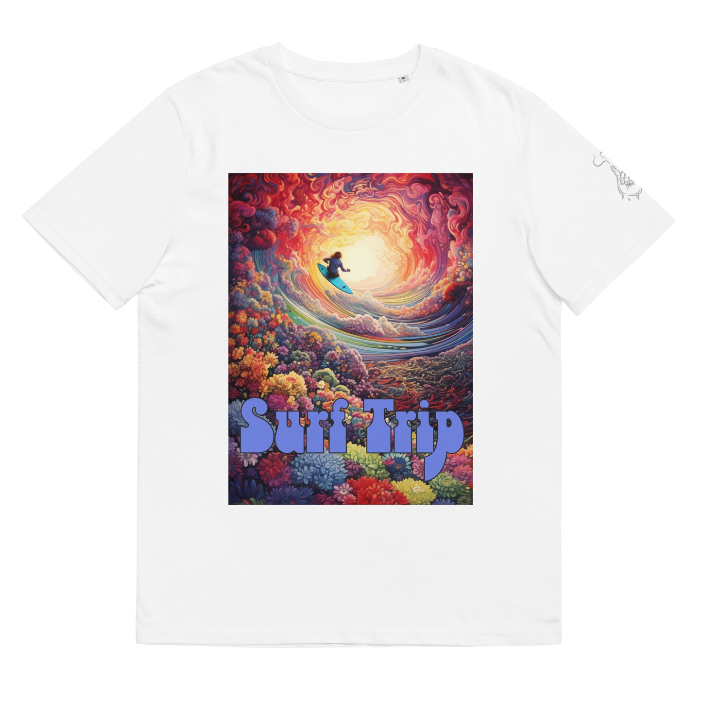 【Surf Trip】Unisex organic cotton t-shirt