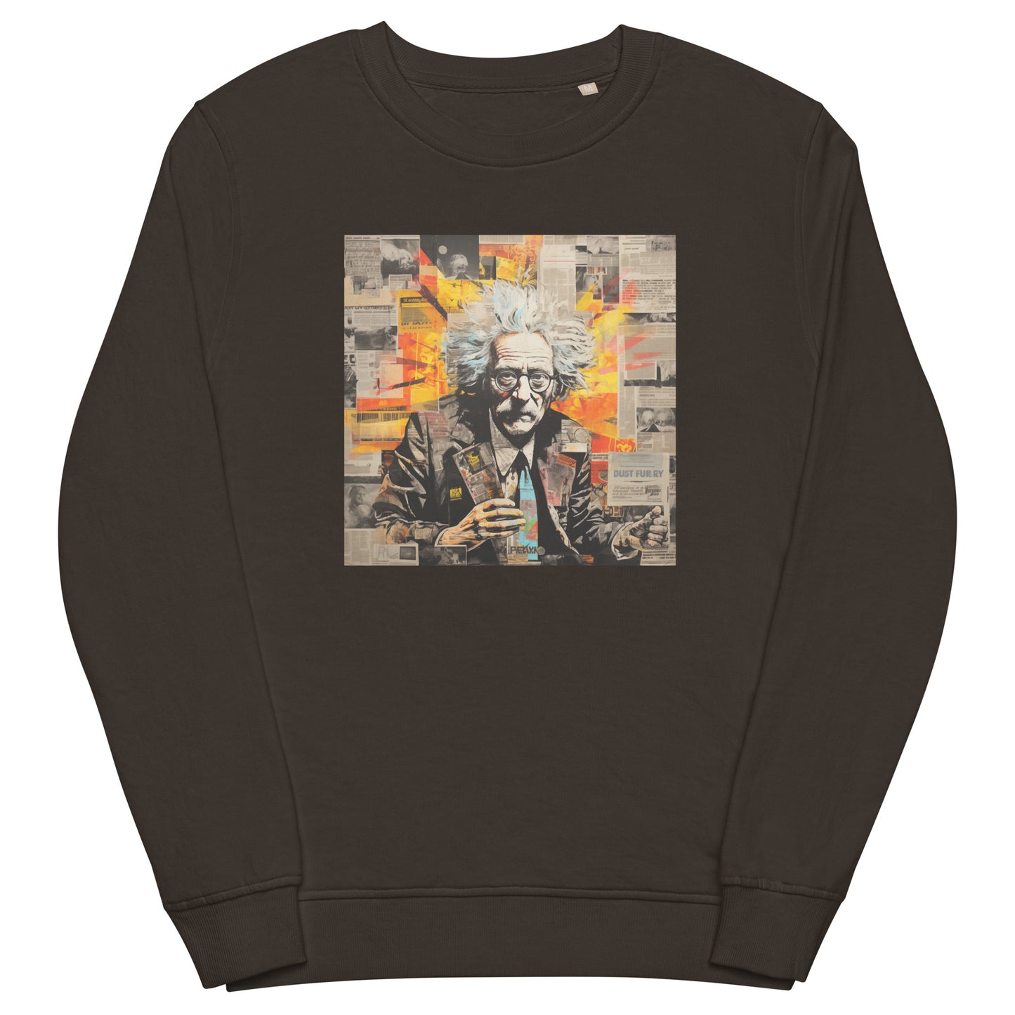 【Dr.Harold】Unisex organic sweatshirt -Front print-