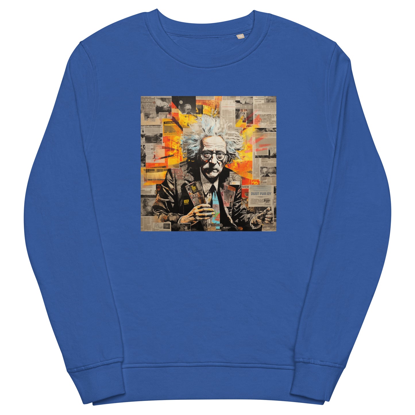 【Dr.Harold】Unisex organic sweatshirt -Front print-